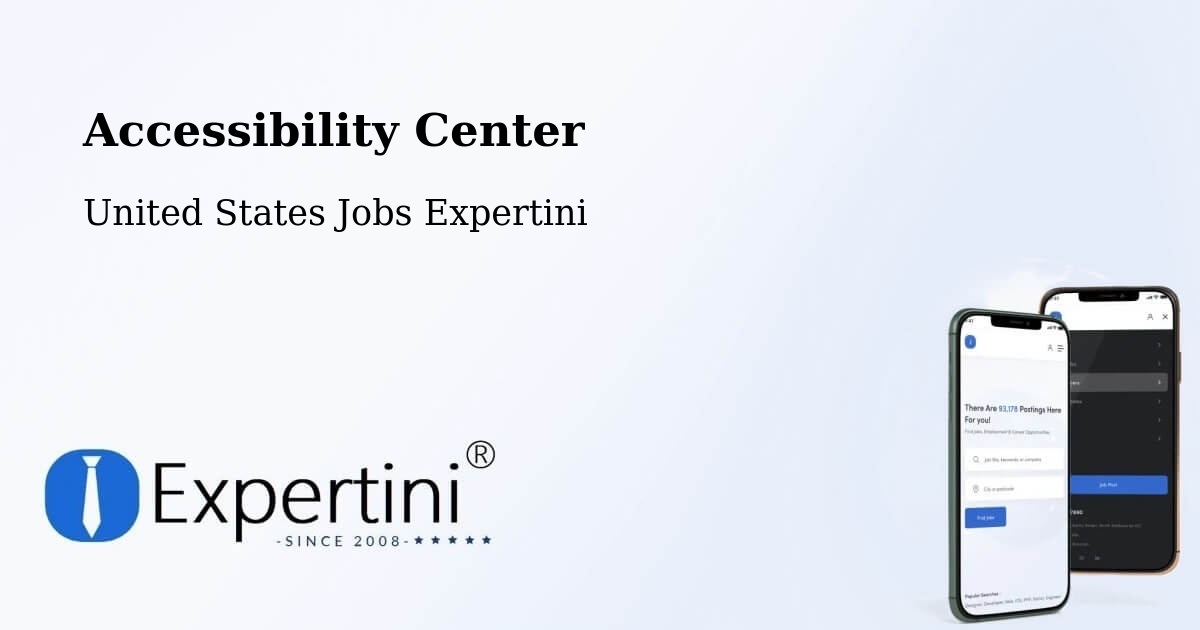 Accessibility Center - United States Jobs Expertini